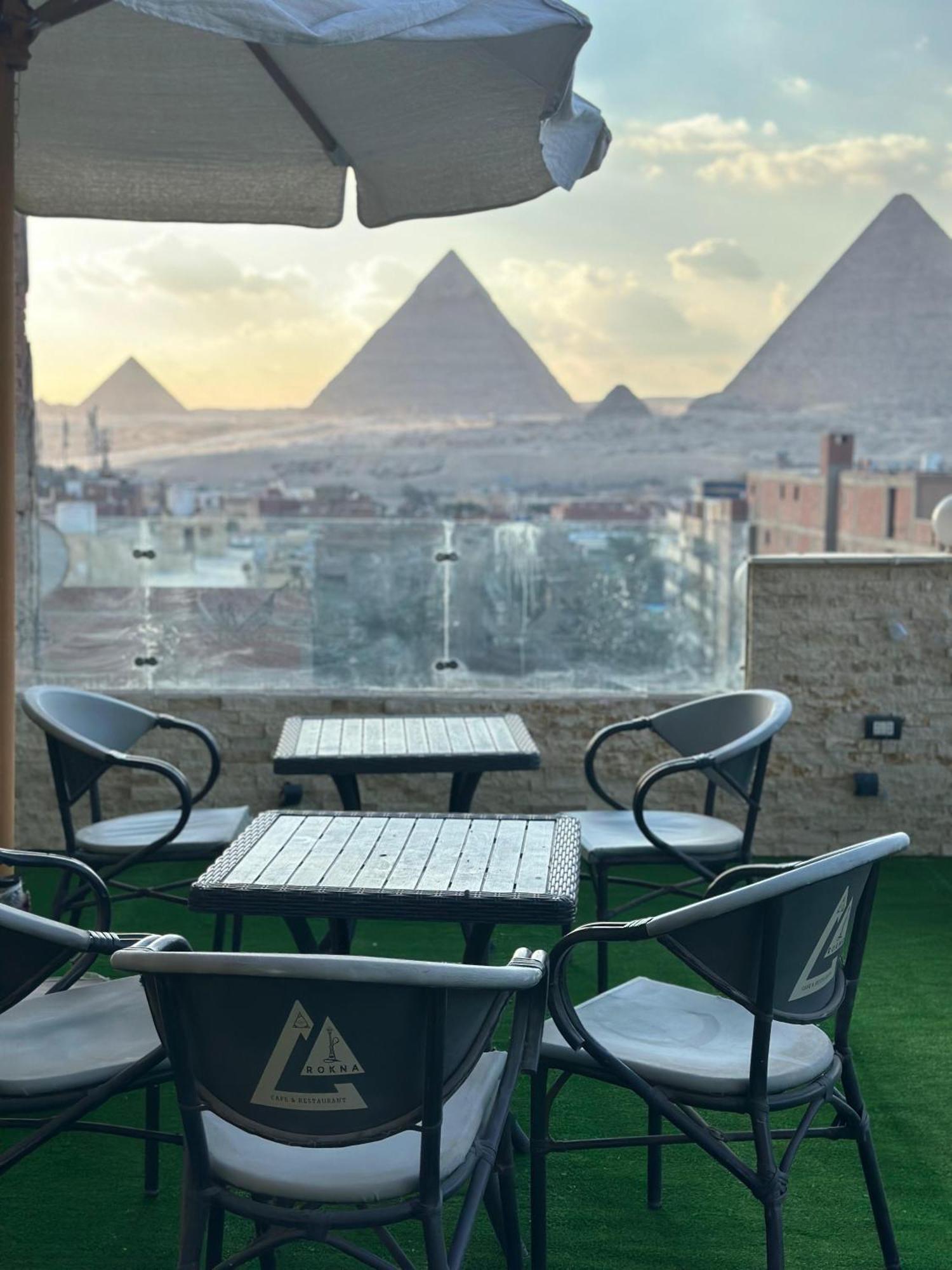 Piramide De Giza View Inn Kafret el-Gabal Buitenkant foto