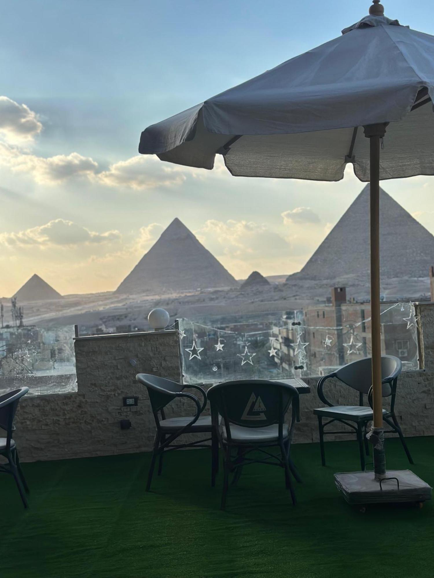 Piramide De Giza View Inn Kafret el-Gabal Buitenkant foto