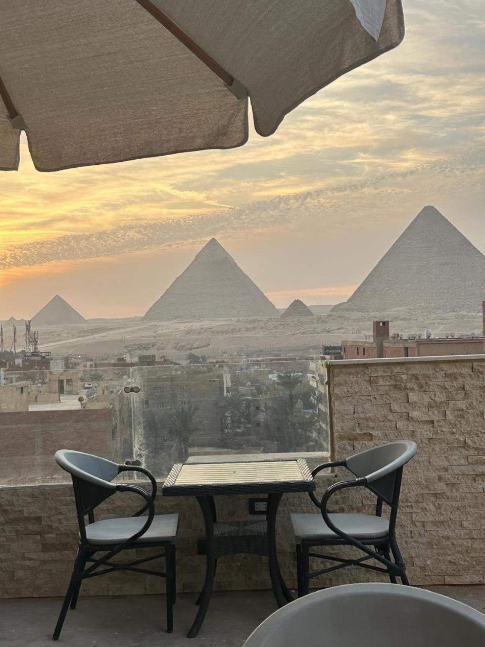 Piramide De Giza View Inn Kafret el-Gabal Buitenkant foto