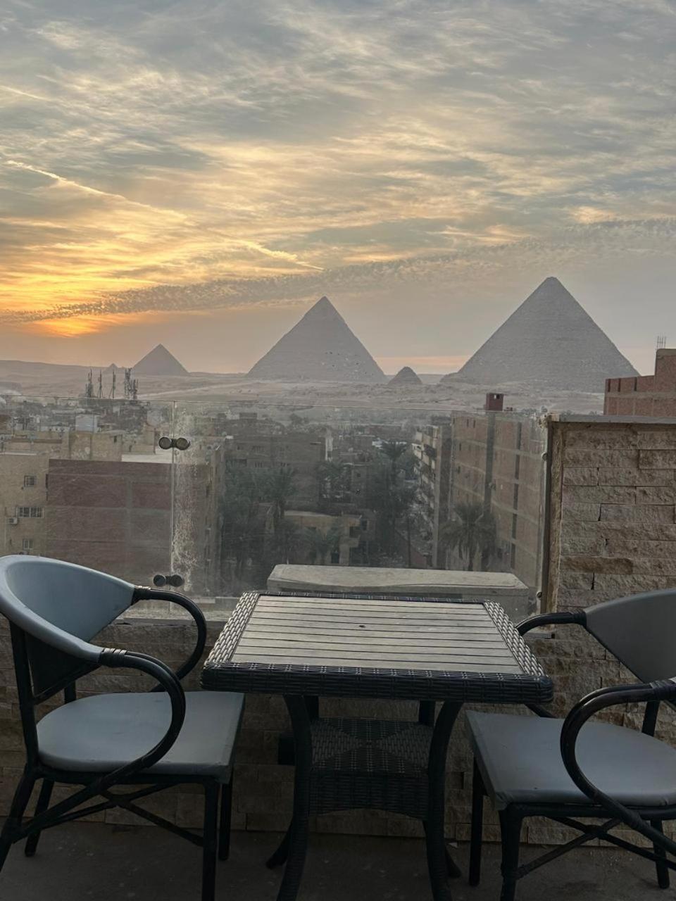 Piramide De Giza View Inn Kafret el-Gabal Buitenkant foto